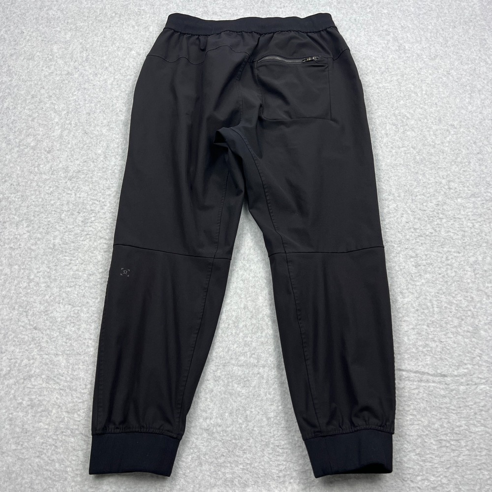 Lululemon ABC Jogger Mens S (27x19) Black Warpstreme Stretch Active Pants M5574S - Picture 12 of 16